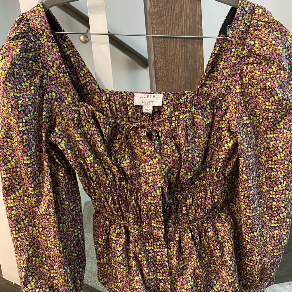 J CREW Liberty top size 0